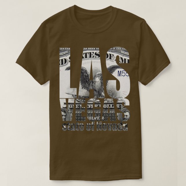 Las Vegas Staat von Nevada T-Shirt (Design vorne)
