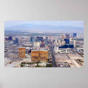 Las Vegas-Streifen 2009 (geerntet) Poster