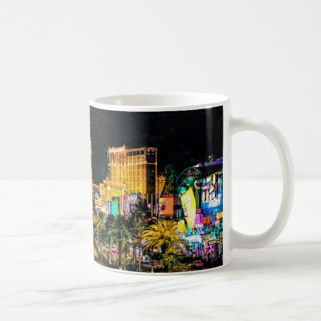 Las Vegas-Streifen 2 Kaffeetasse (Rechts)