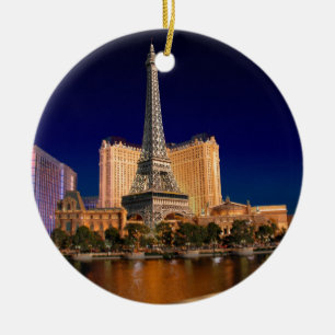 Las Vegas-Streifen 5 Keramik Ornament