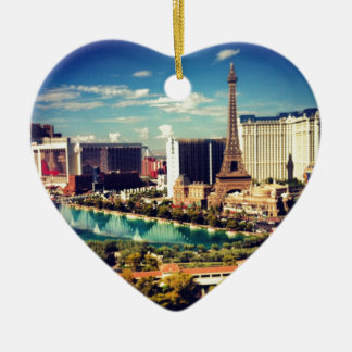 Las Vegas-Streifen-Ansicht Keramik Ornament