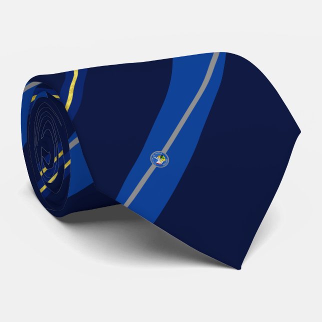 Las Vegas Streifen Flagge Neck Tie Krawatte (Gerollt)