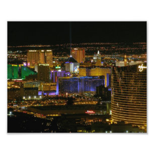 Las Vegas-Streifen Fotodruck