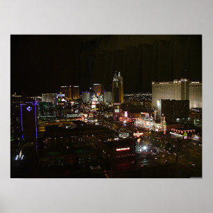 Las Vegas Strip 2003 Poster Print