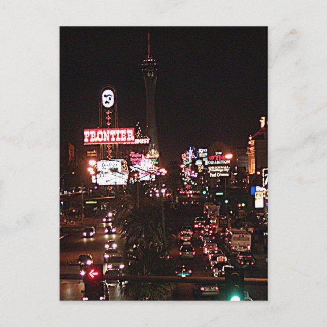 Las Vegas Strip 2003 Postkarte (Vorderseite)