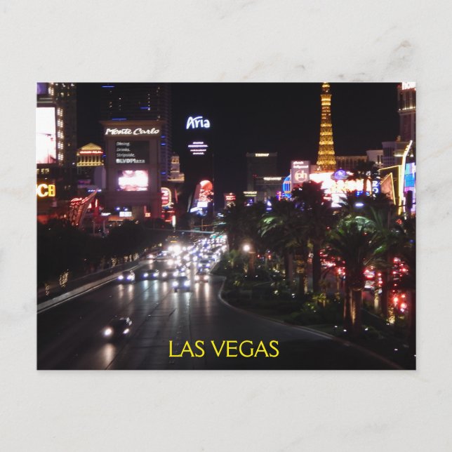 LAS VEGAS STRIP #4 POSTKARTE (Vorderseite)