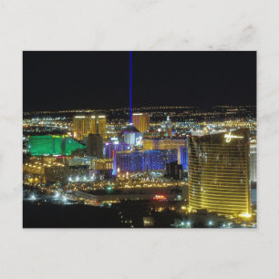 Las Vegas Strip Aerial View März 2005 Postkarten