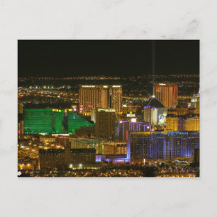 Las Vegas Strip Aerial View Postkarten
