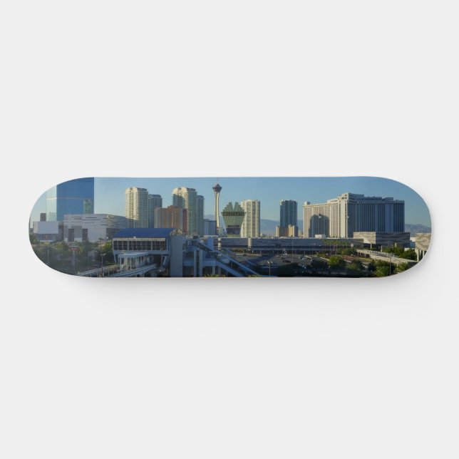 Las Vegas Strip Ahead Skateboark Skateboard (Horizontal)