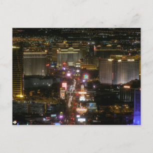 Las Vegas Strip Foto Postkarten