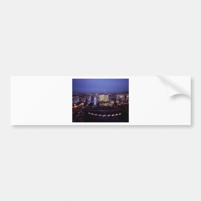Las Vegas Strip Luftseilbahn Casino Autoaufkleber (Vorne)