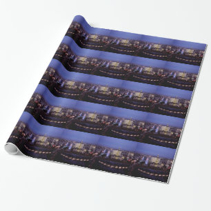 Las Vegas Strip Luftseilbahn Casino Geschenkpapier