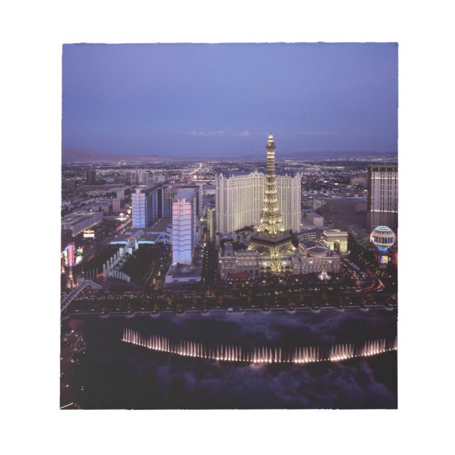 Las Vegas Strip Luftseilbahn Casino Notizblock (Vorderseite)