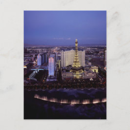 Las Vegas Strip Luftseilbahn Casino Postkarte