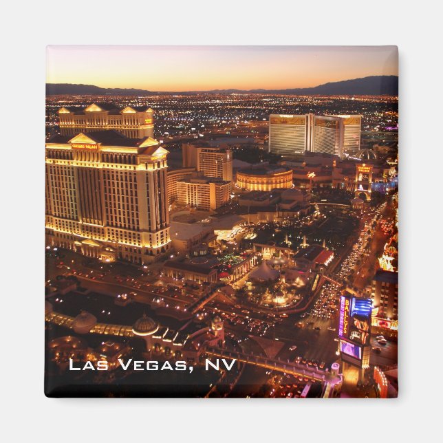 Las Vegas Strip Magnet (Vorne)