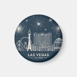 Las Vegas Strip Nevada Sehenswürdigkeiten Magnet