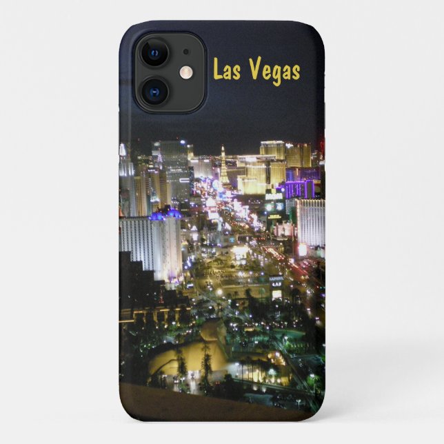 Las Vegas Strip Night View Case-Mate iPhone Hülle (Rückseite)