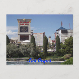 Las Vegas Strip Postkarte. Postkarte