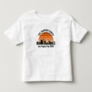 Las Vegas Strip Sonnenuntergang Individueller Urla Kleinkind T-shirt