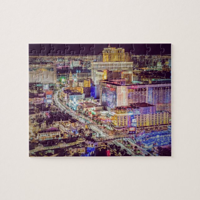 Las Vegas strip stylisiert (Horizontal)