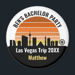 Las Vegas Strip Sunset Custom Vacation Magnet<br><div class="desc">Coole individuelle Las Vegas Skyline bei Sonnenuntergang Magnet für Ihren Familienurlaub oder Bachelor-Partyausflug in die Stadt der Lichter. Spielen Sie vom Sonnenaufgang bis zum Sonnenuntergang in dieser Stadt und erinnern Sie sich daran mit diesem Sake-Souvenir.</div>