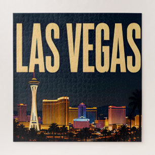 Las Vegas Strip und Neonlichter