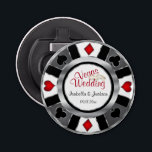 Las Vegas Styled Wedding Silver, Grau, White & Red Flaschenöffner<br><div class="desc">Flaschenöffner. Personalisieren Sie Las Vegas Styled Wedding - Silber, Grau, Weiß & Rot. 📌 Wenn Sie weitere Anpassungen benötigen, klicken Sie bitte auf den Button "Weitere Anpassungen vornehmen" oder "Design anpassen oder bearbeiten" und verwenden Sie unser Designwerkzeug, um die Größe, den Rotation, die Textfarbe, den Text und so weiter zu...</div>