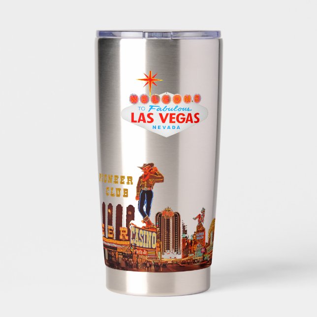 Las Vegas Thermobecher (Rückseite)