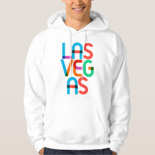 Las Vegas United Staaten Pop Art Letters Hoodie