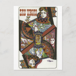 Las Vegas USA Vintage Reise Postkarte