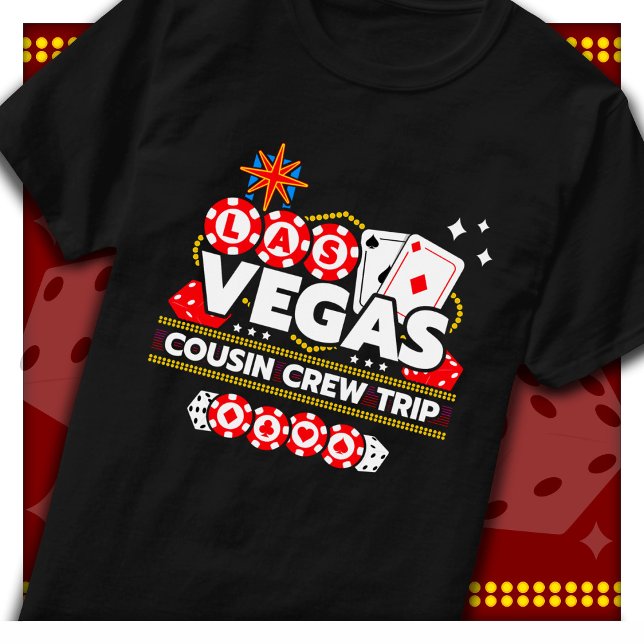 Las Vegas Vacation Cousin Crew Las Vegas T-Shirt (Von Creator hochgeladen)