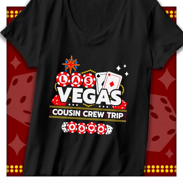 Las Vegas Vacation Cousin Crew Las Vegas T-Shirt (Von Creator hochgeladen)