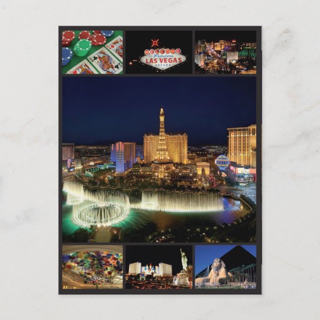 Las Vegas - Vereinigte Staaten Postkarte (Vorderseite)