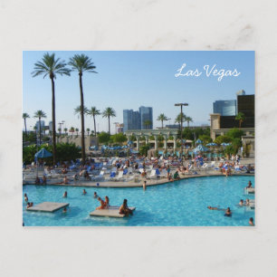 Las Vegas View Postcard entspannen! Postkarte