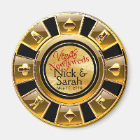 Las Vegas VIP Gold Black Sand Casino Chip Gefallen