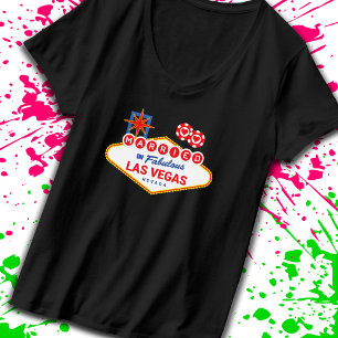 Las Vegas Wedding - ein Paar Verheiratet in Las Ve T-Shirt