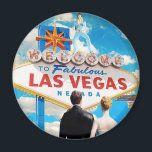 Las Vegas Wedding Einladung Magnet<br><div class="desc">Heiraten in Vegas? Wird Elvis beteiligt sein? Dann ist das die Einladung für Sie!</div>