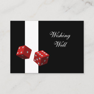 Las Vegas wedding Gift Registrierkarte Begleitkarte