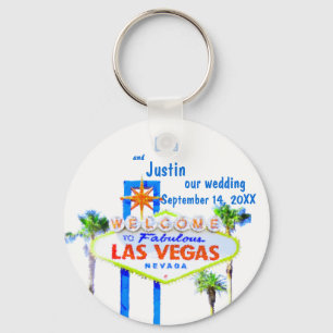 Las Vegas Wedding Memento Schlüsselanhänger