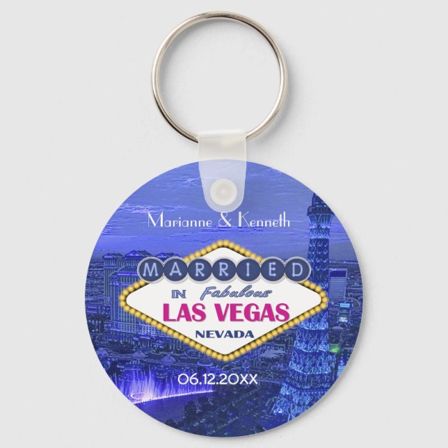 Las Vegas Wedding Schlüsselanhänger (Vorderseite)