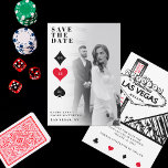 Las Vegas Wedding speichern das Datum Einladung<br><div class="desc">Laden Sie Ihre Gäste ein,  Save the Date für Ihre Las Vegas Hochzeit! Feiern Sie mit diesem lustigen Casino und Las Vegas Strip Ankündigung im wahren Vegas-Stil. Set der Ton für einen Spaß gefüllt echten Vegas Stil feiern.</div>