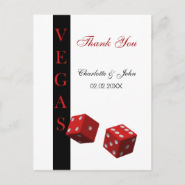 Las Vegas Wedding Vielen Dank Ihnen Karten