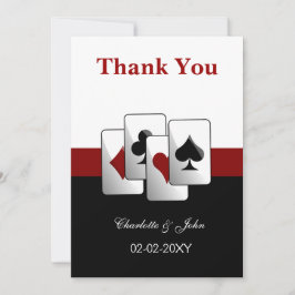 Las Vegas Wedding Vielen Dank Ihnen Karten