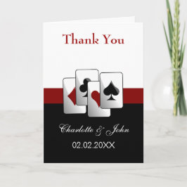 Las Vegas Wedding Vielen Dank Ihnen Karten