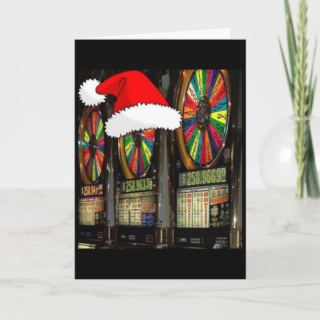 Las Vegas Weihnachtsfeiertage Feiertagskarte (Vorderseite)