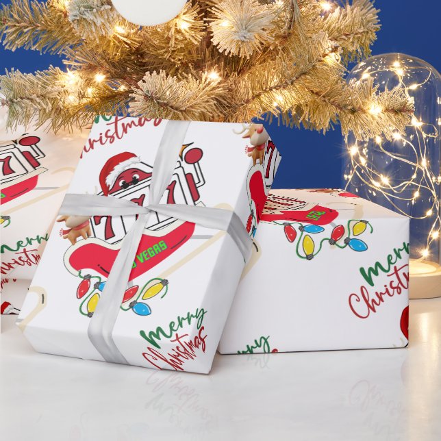 Las Vegas Weihnachtspapier Geschenkpapier (Feiertage)