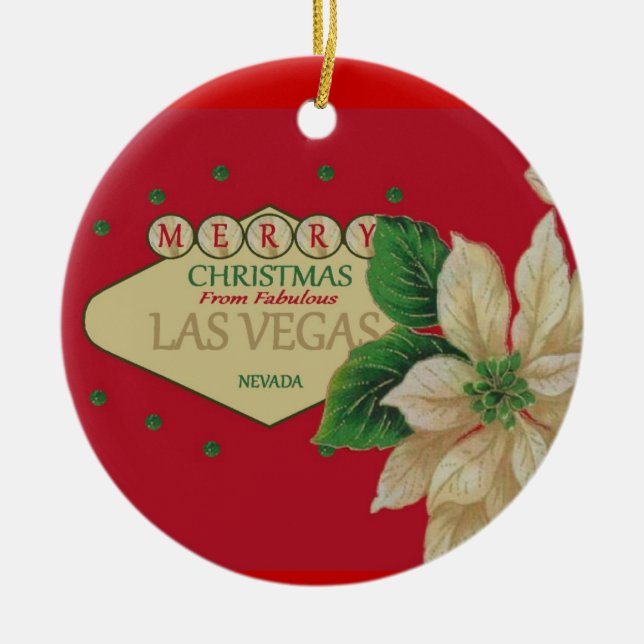 Las Vegas Weihnachtsschmuck (Vorne)
