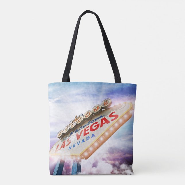 Las Vegas Welcome Sign Tasche (Rückseite)