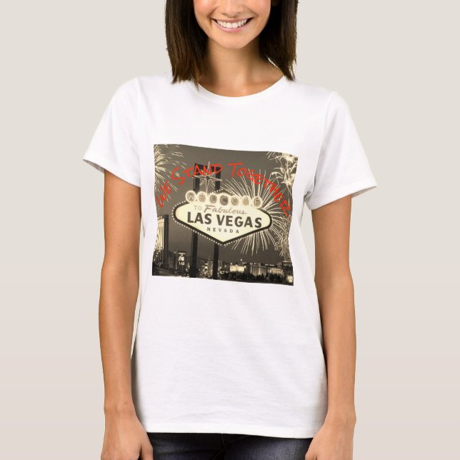 Las Vegas wir stehen zusammen T-Shirt (Vorderseite)