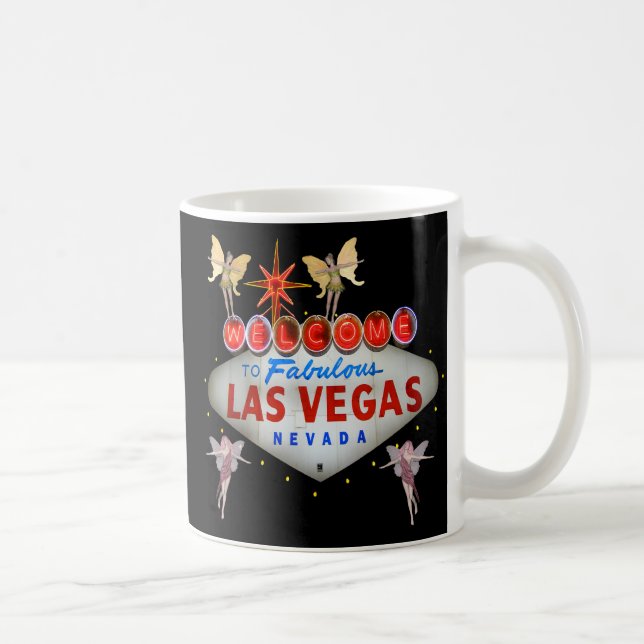 Las- Vegasfee-Tasse Kaffeetasse (Rechts)